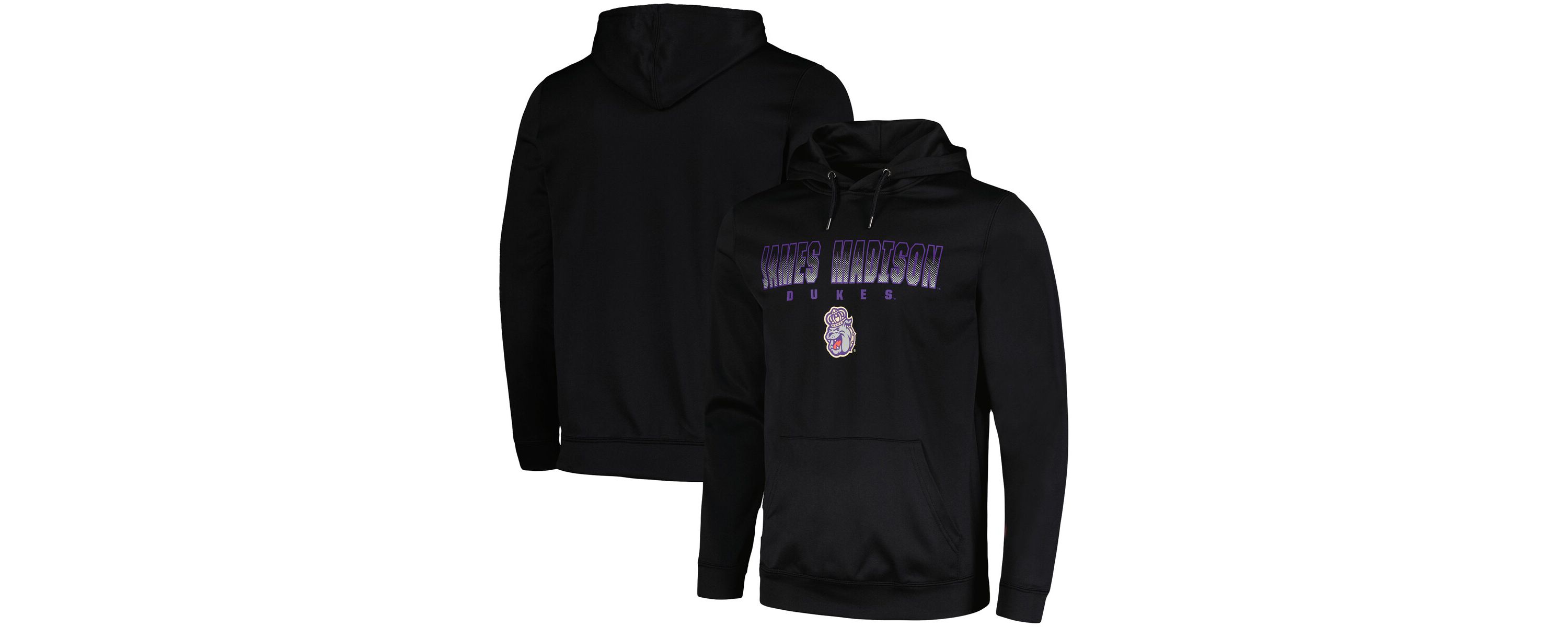 NCAA James Madison Dukes Blackout 3.0 Pullover Hoodie