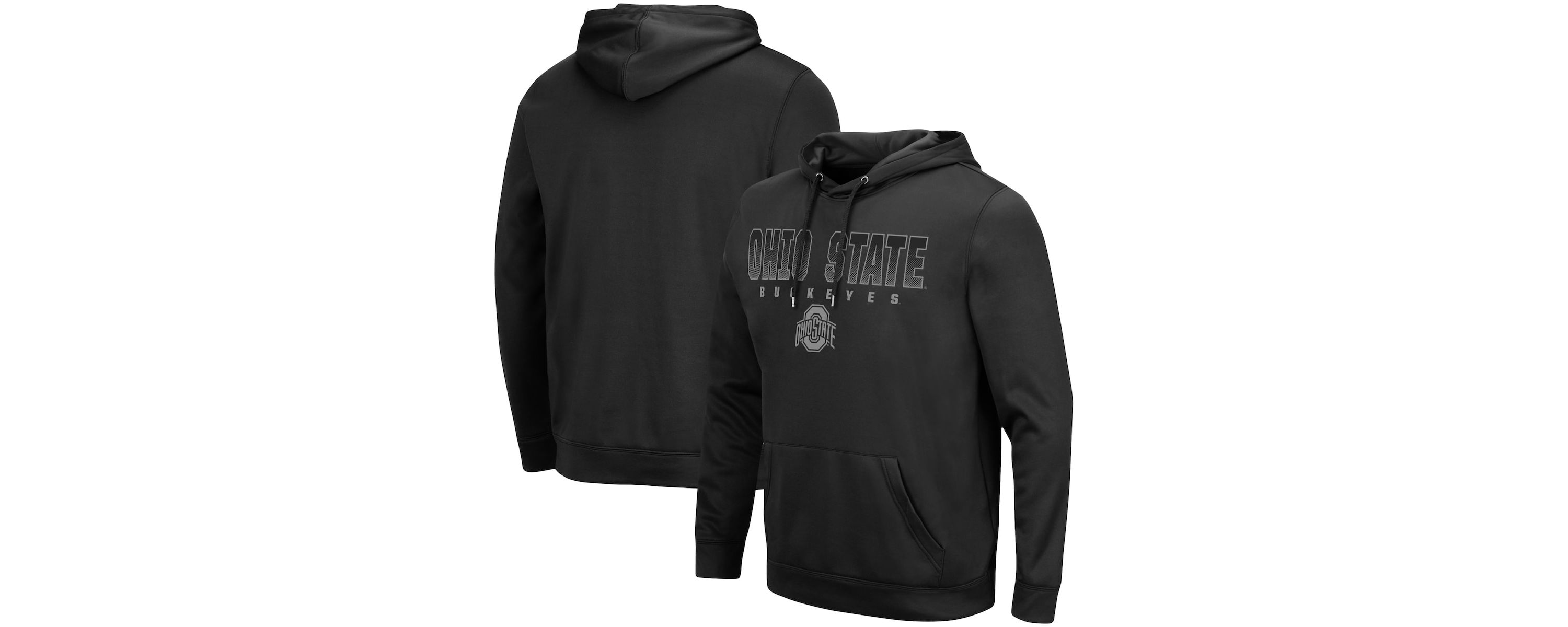 NCAA Ohio State Buckeyes Blackout 3.0 Pullover Hoodie