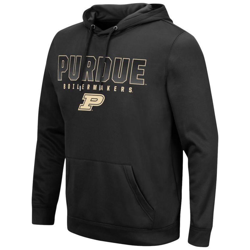 NCAA Purdue Boilermakers Blackout 3.0 Pullover Hoodie