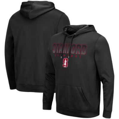 Colosseum Men's Stanford Cardinal NCAA Stanford Blackout 3.0 Pullover Hoodie