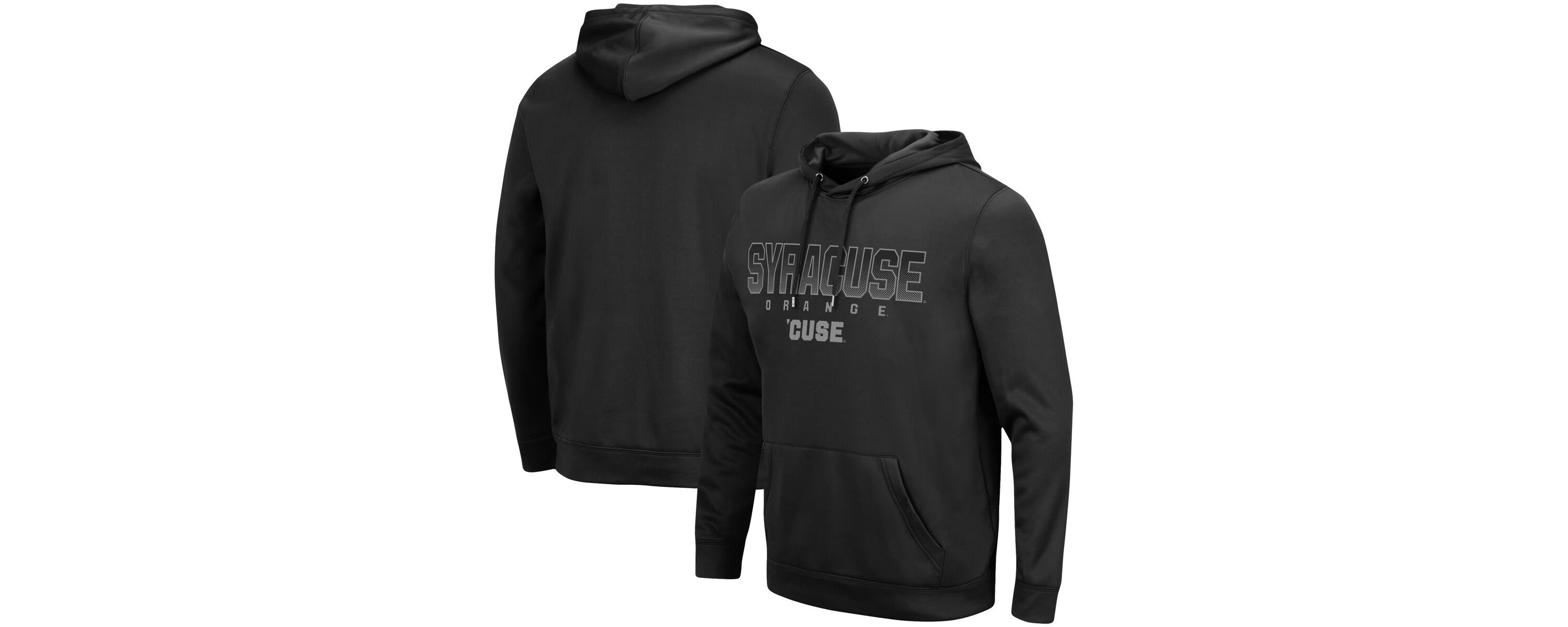 Syracuse Orange NCAA Syracuse Blackout 3.0 Pullover Hoodie
