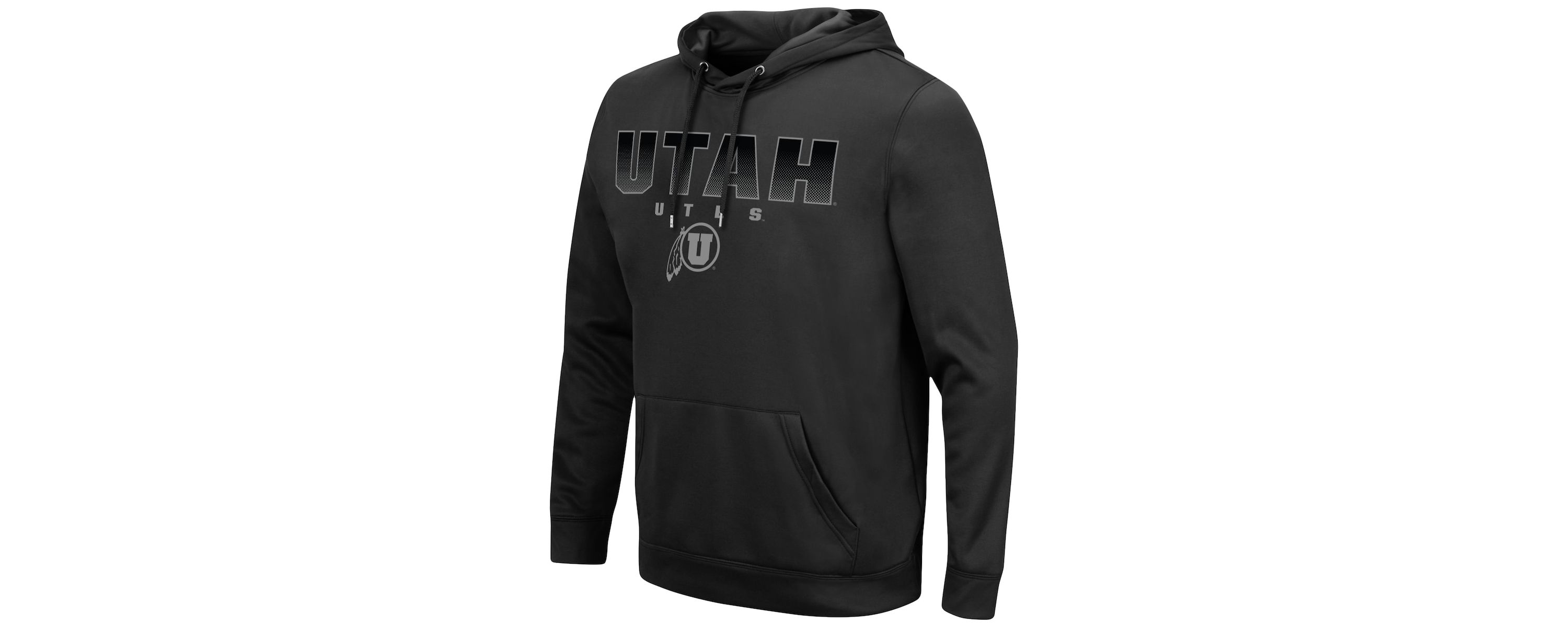 NCAA Utah Utes Blackout 3.0 Pullover Hoodie