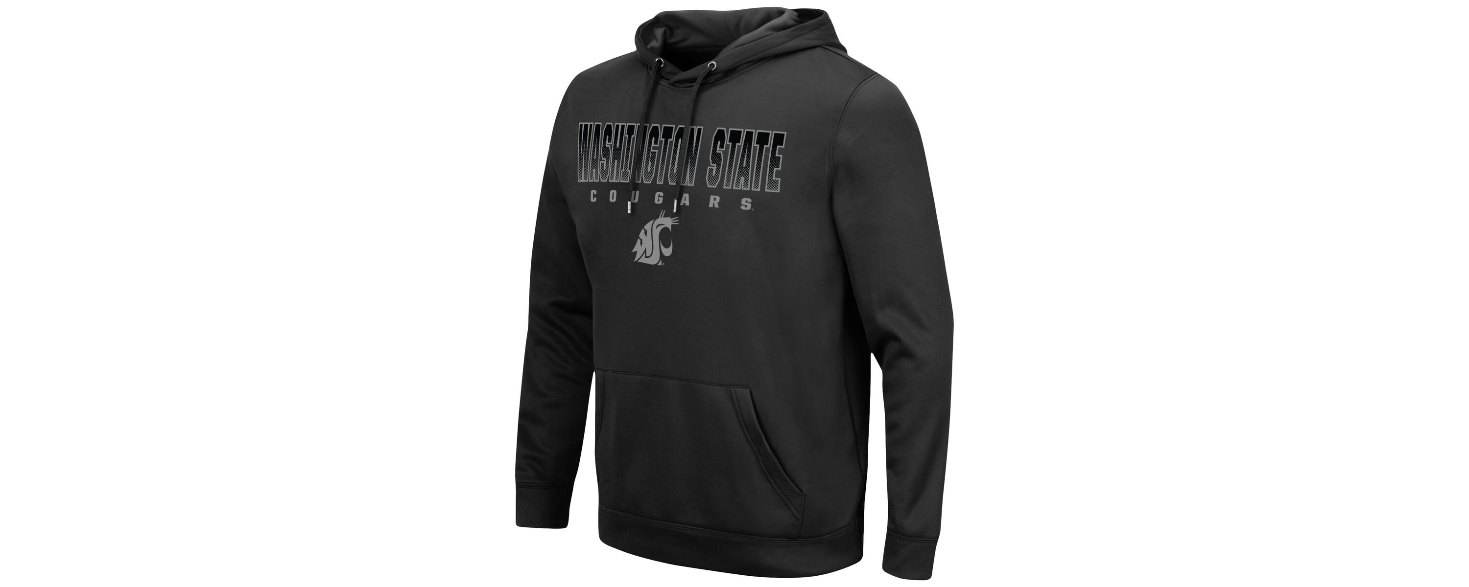 NCAA Washington State Cougars Blackout 3.0 Pullover Hoodie