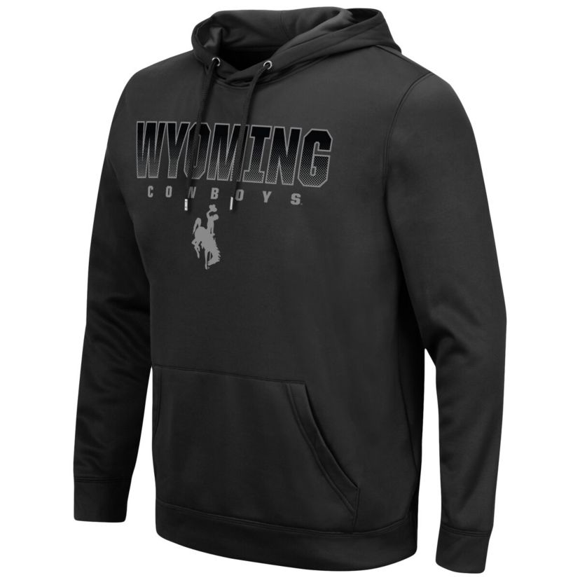 NCAA Wyoming Cowboys Blackout 3.0 Pullover Hoodie