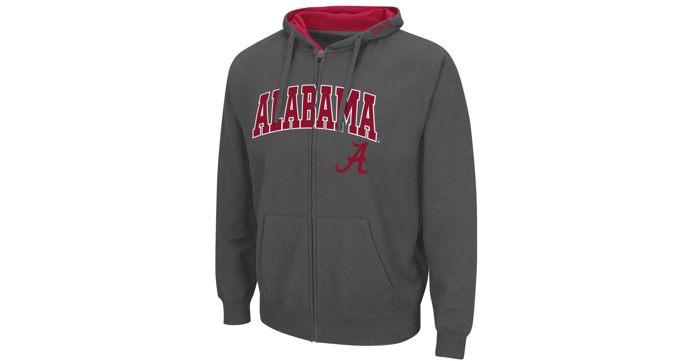 Alabama Crimson Tide NCAA Alabama Tide Arch & Logo 3.0 Full-Zip Hoodie