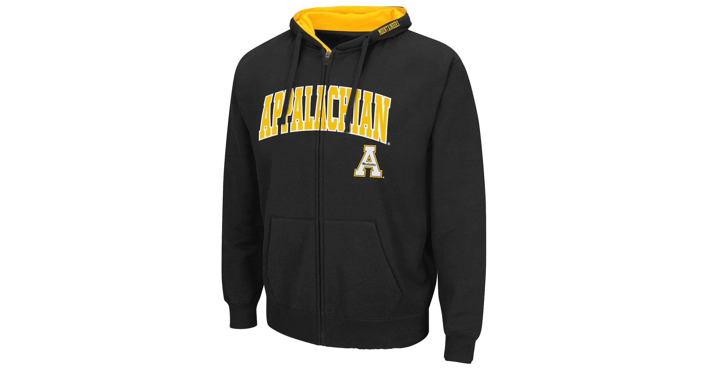 NCAA Appalachian State Mountaineers Arch & Logo 3.0 Full-Zip Hoodie
