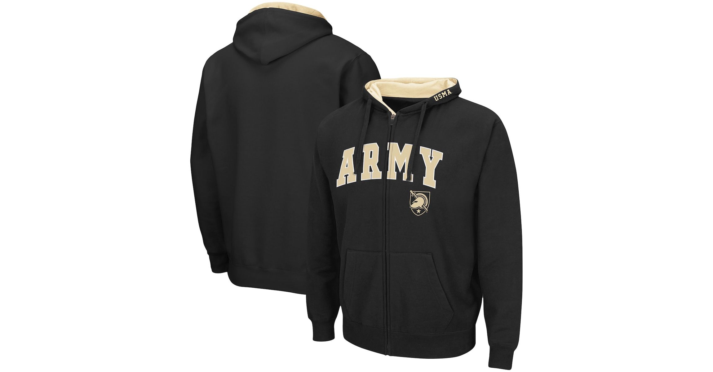 Army Black Knights NCAA Army Knights Arch & Logo 3.0 Full-Zip Hoodie
