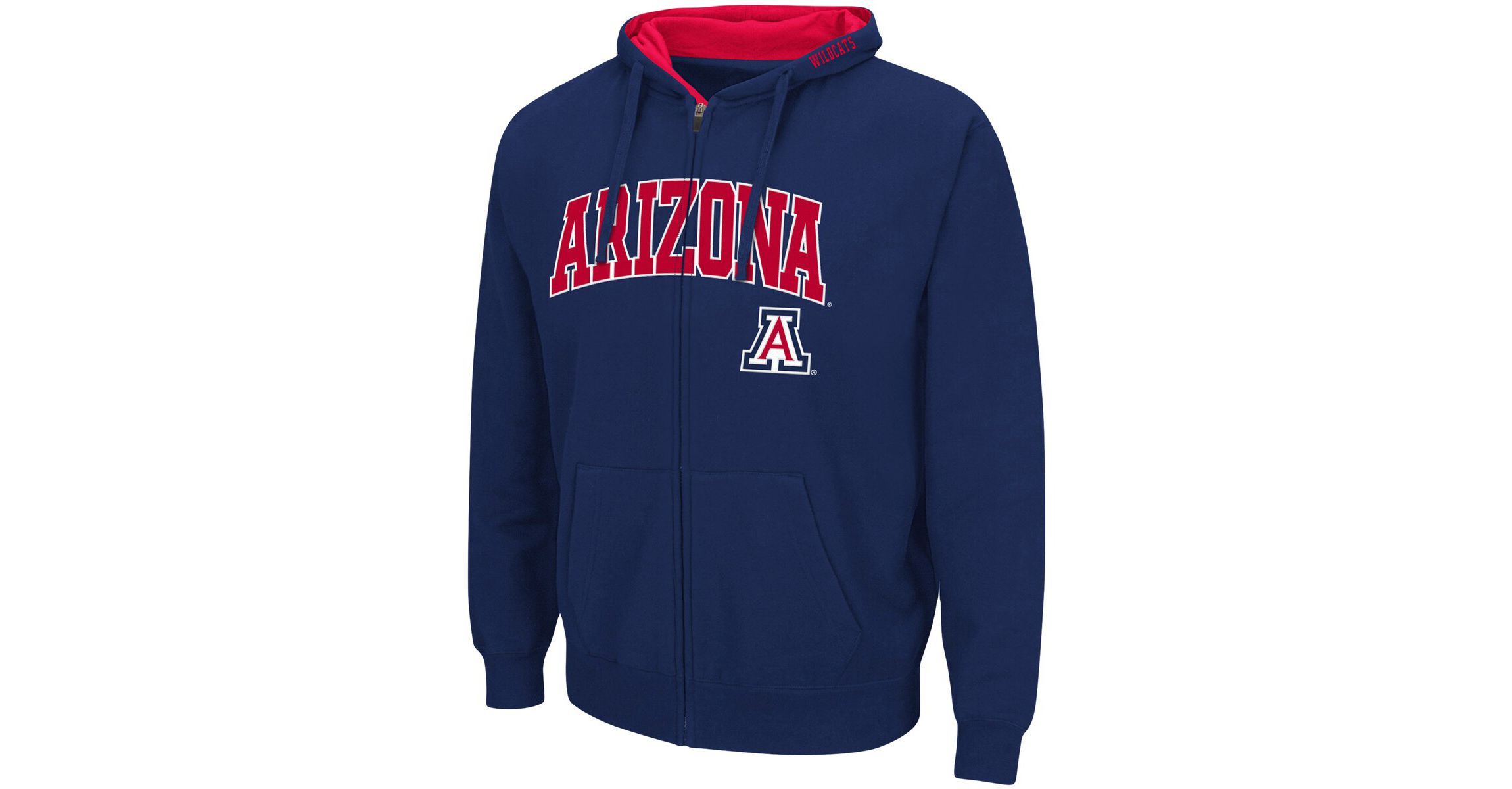 NCAA Arizona Wildcats Arch & Logo 3.0 Full-Zip Hoodie