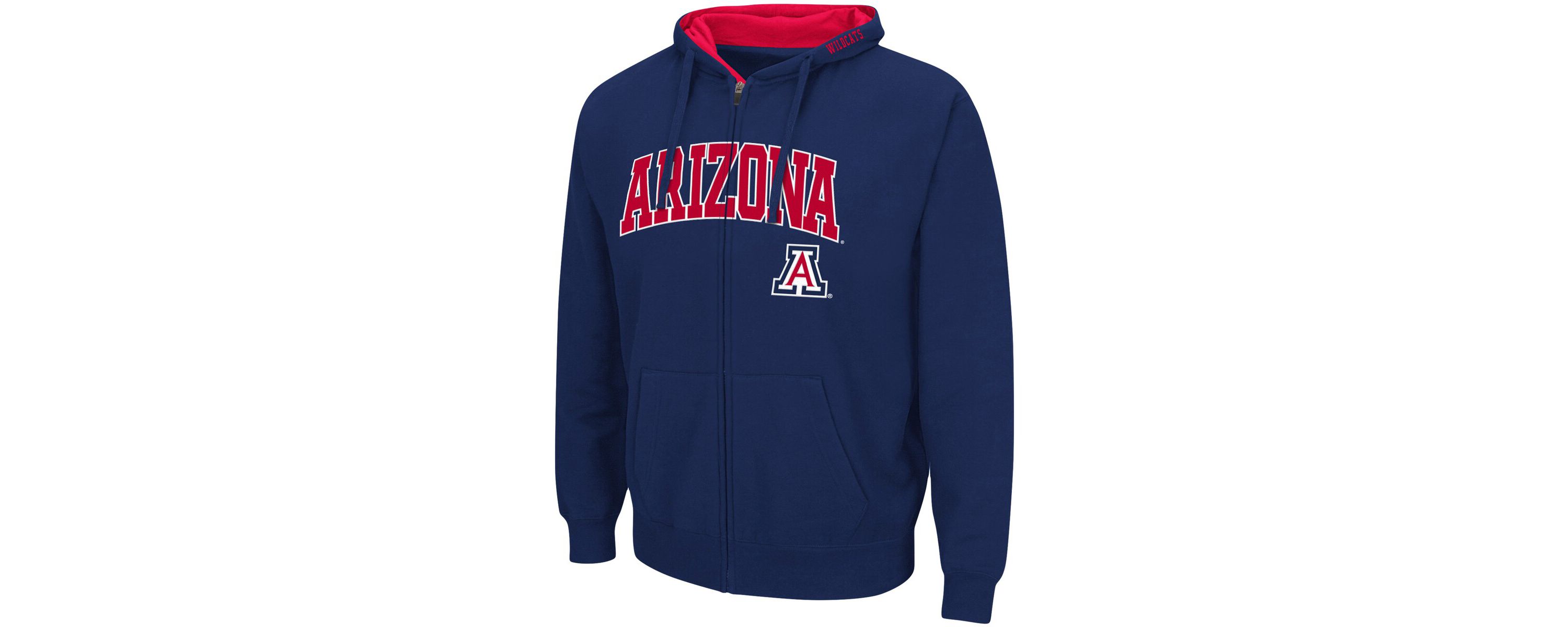 NCAA Arizona Wildcats Arch & Logo 3.0 Full-Zip Hoodie