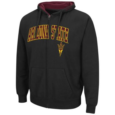 NCAA Arizona State Sun Devils Arch & Logo 3.0 Full-Zip Hoodie