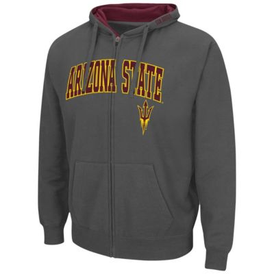 NCAA Arizona State Sun Devils Arch & Logo 3.0 Full-Zip Hoodie