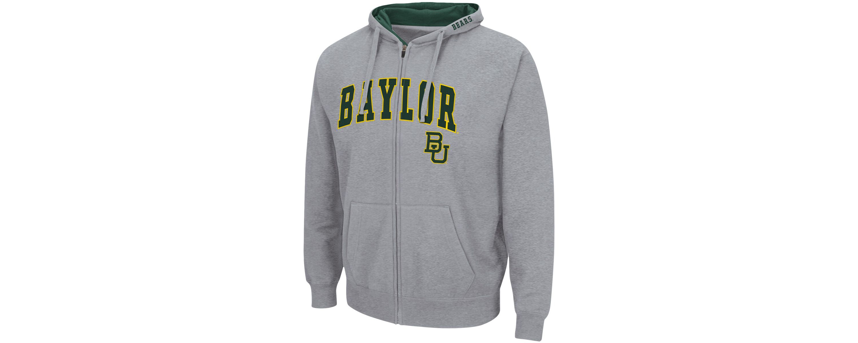 NCAA ed Baylor Bears Arch & Logo 3.0 Full-Zip Hoodie