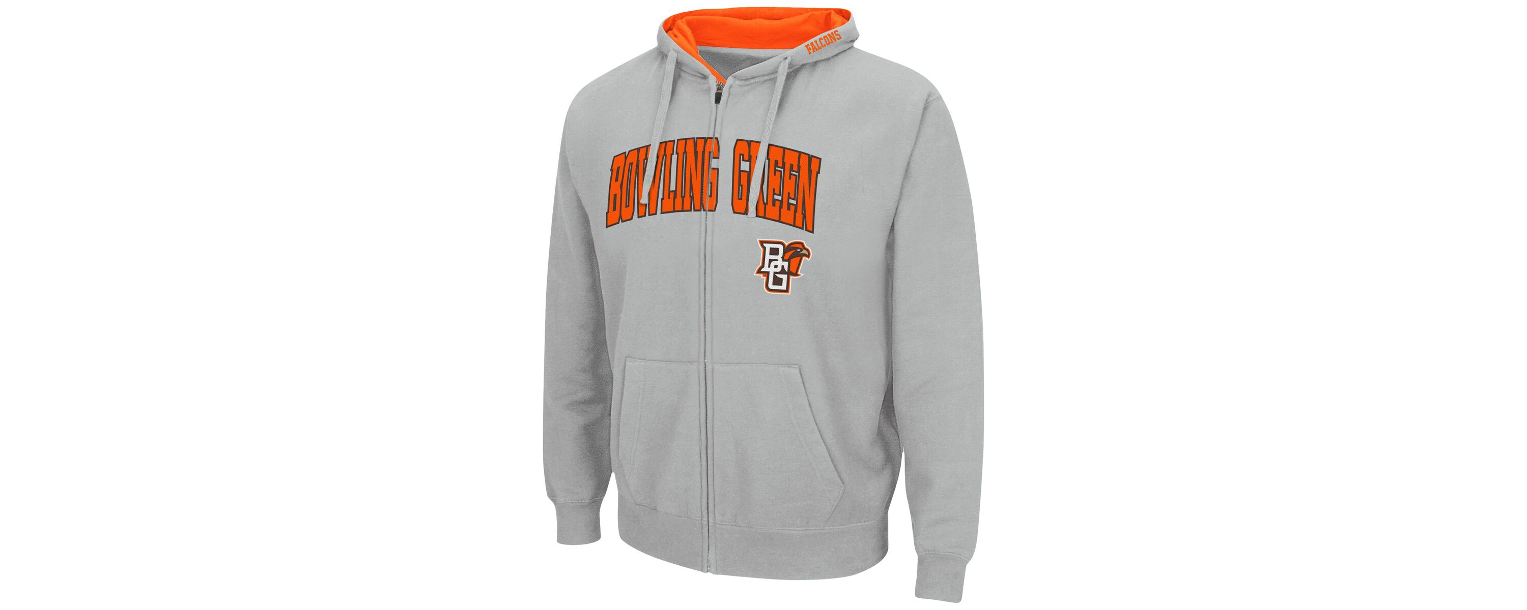 Bowling Green Falcons NCAA Bowling St. Falcons Arch & Logo 3.0 Full-Zip Hoodie