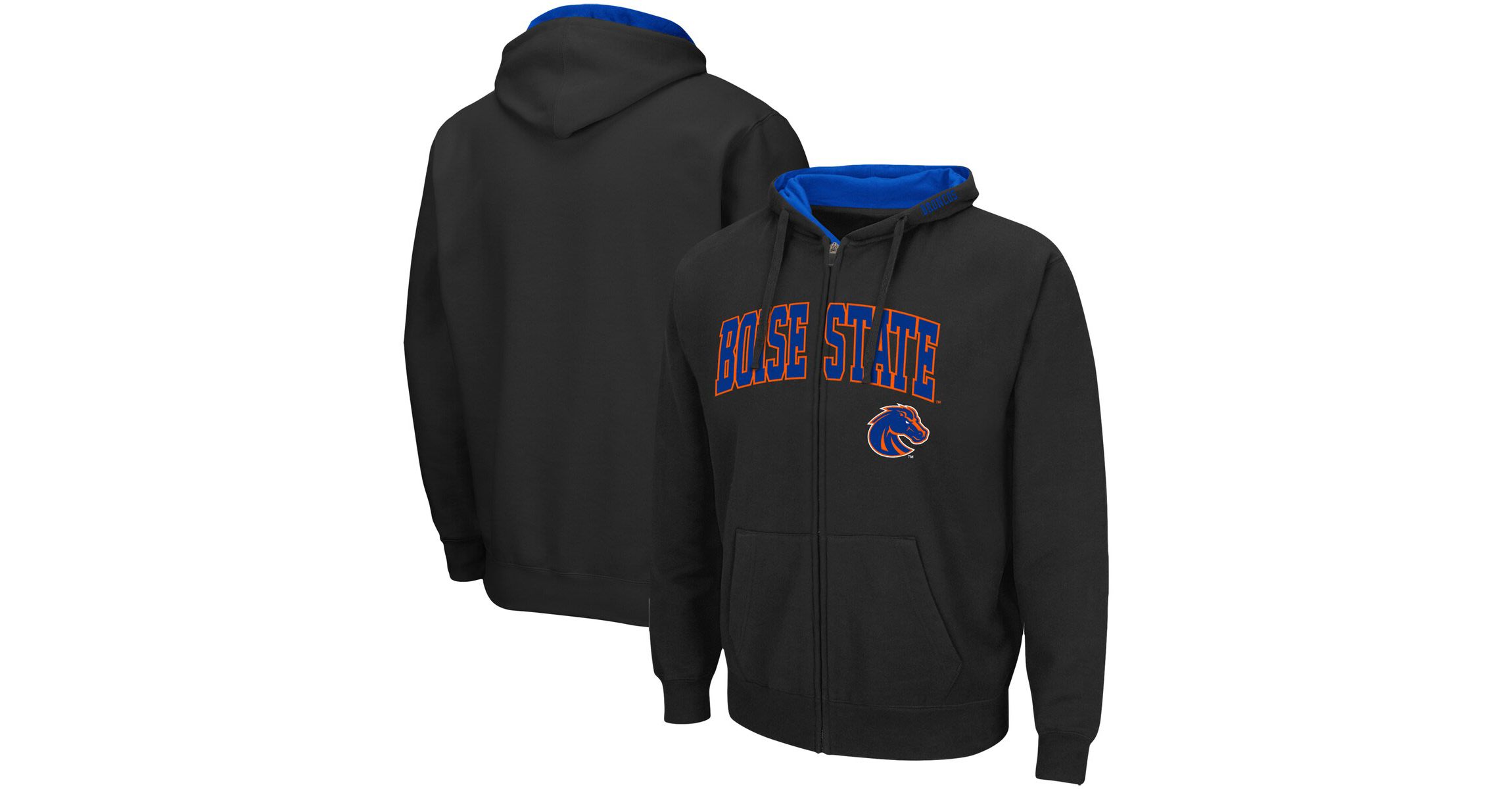 NCAA Boise State Broncos Arch & Logo 3.0 Full-Zip Hoodie