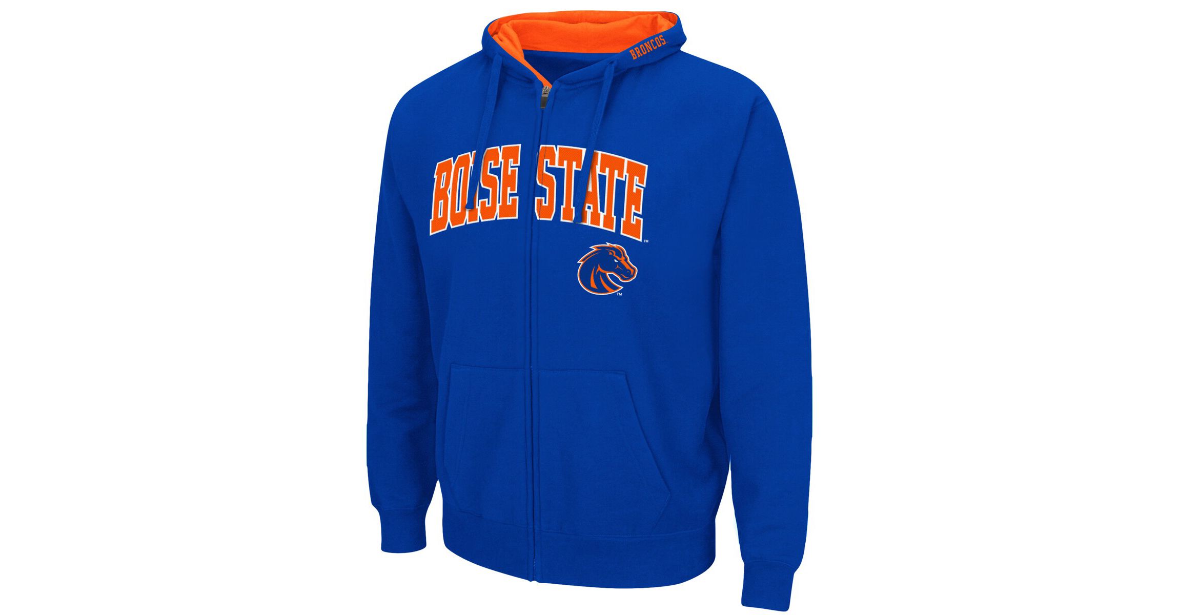 NCAA Boise State Broncos Arch & Logo 3.0 Full-Zip Hoodie