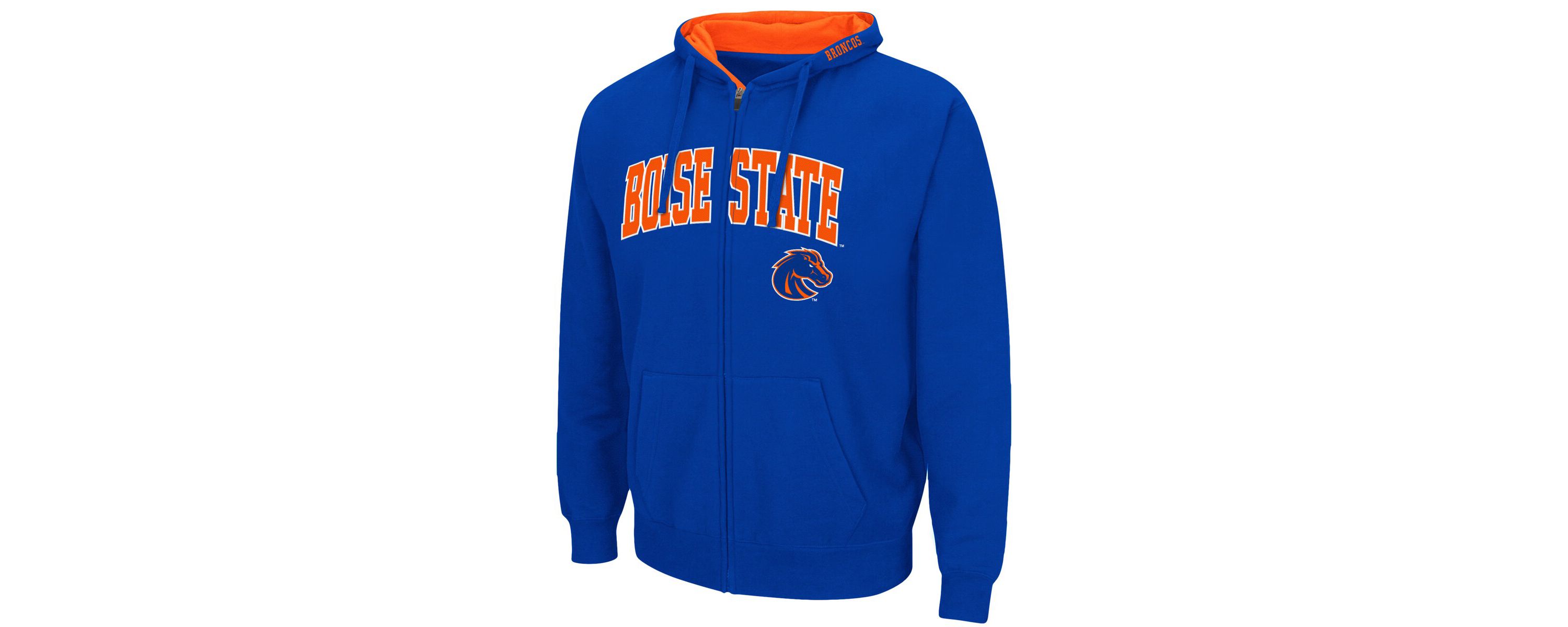 NCAA Boise State Broncos Arch & Logo 3.0 Full-Zip Hoodie