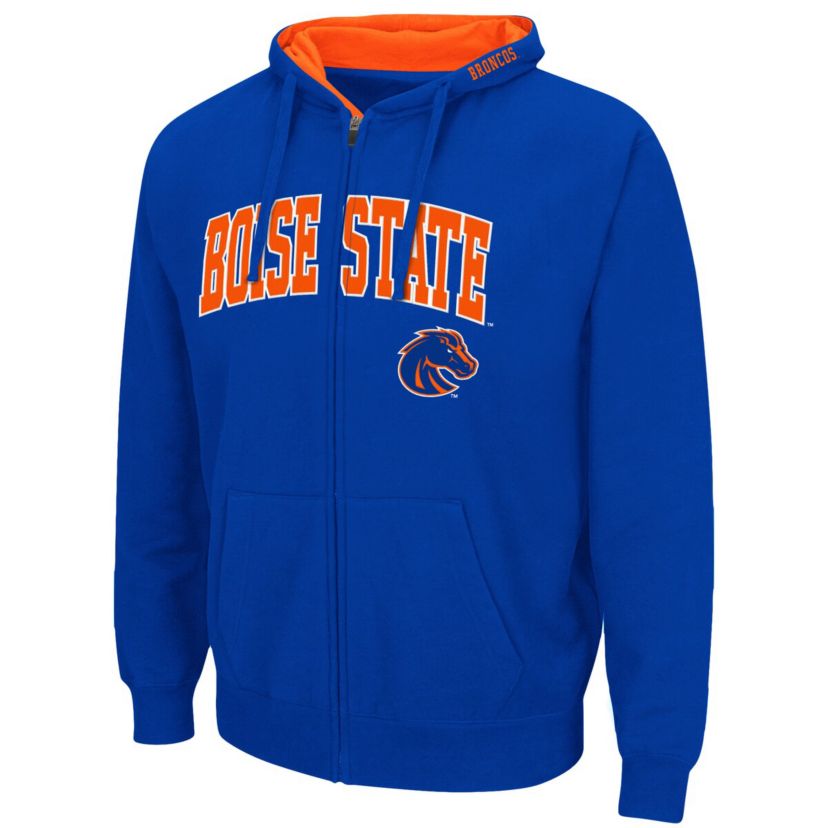 NCAA Boise State Broncos Arch & Logo 3.0 Full-Zip Hoodie