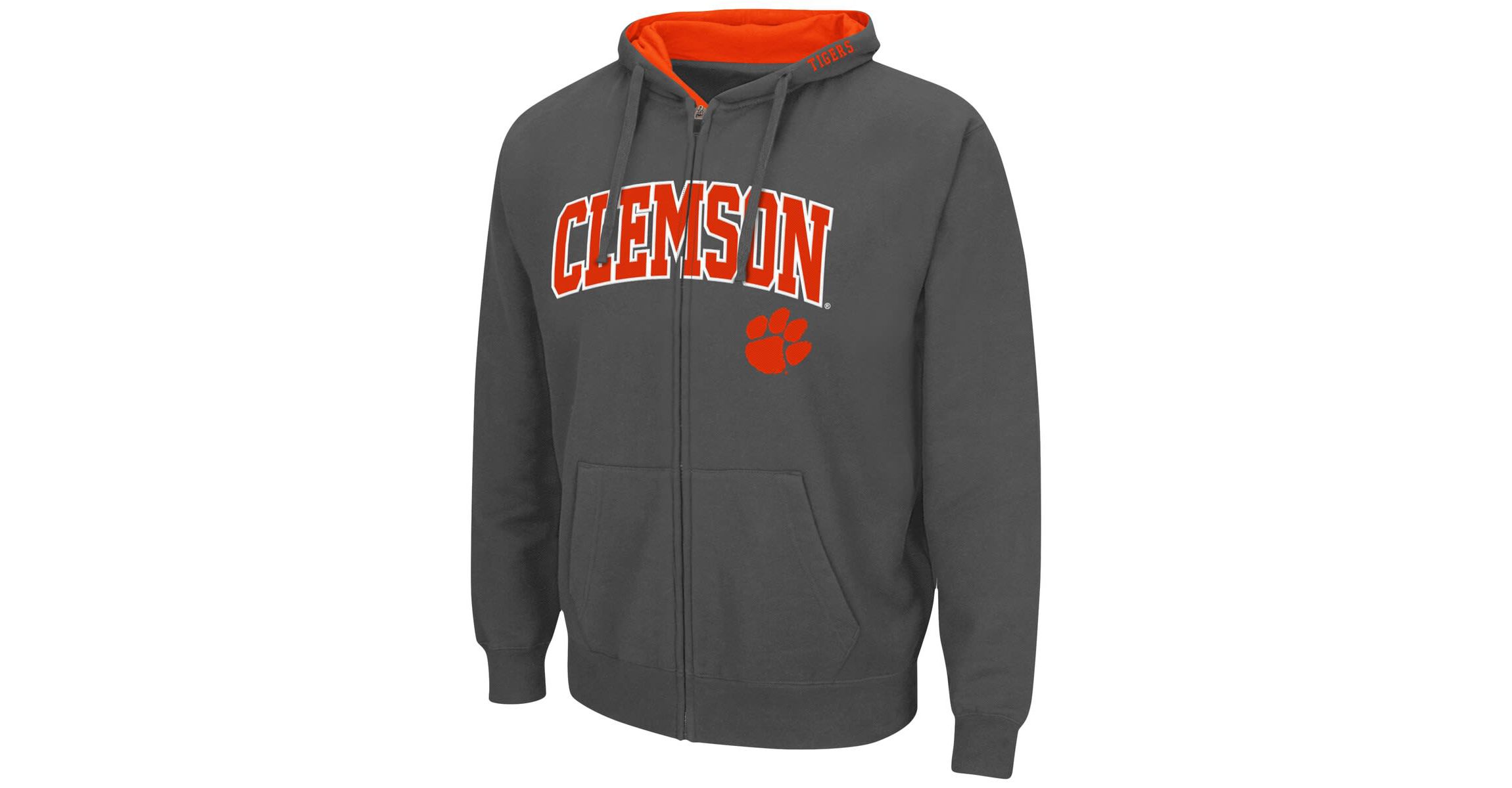 NCAA Clemson Tigers Arch & Logo 3.0 Full-Zip Hoodie