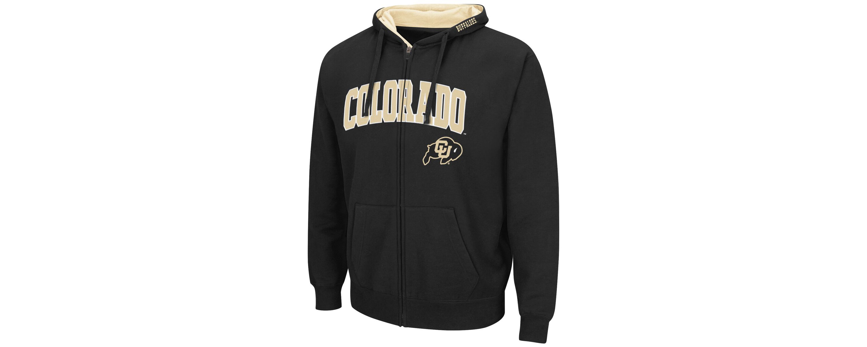 NCAA Colorado Buffaloes Arch & Logo 3.0 Full-Zip Hoodie