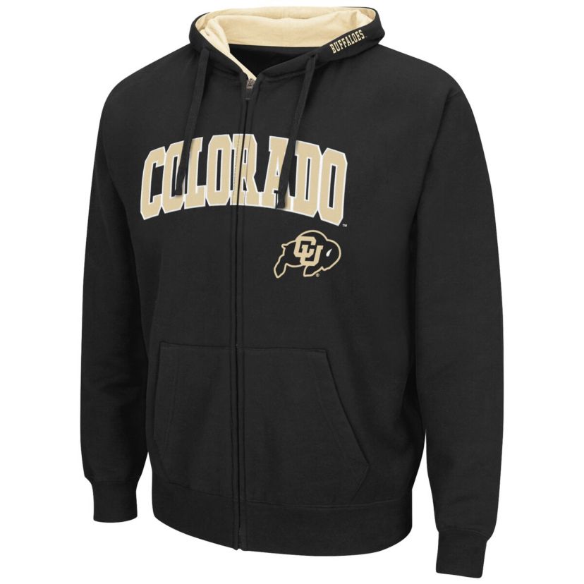 NCAA Colorado Buffaloes Arch & Logo 3.0 Full-Zip Hoodie