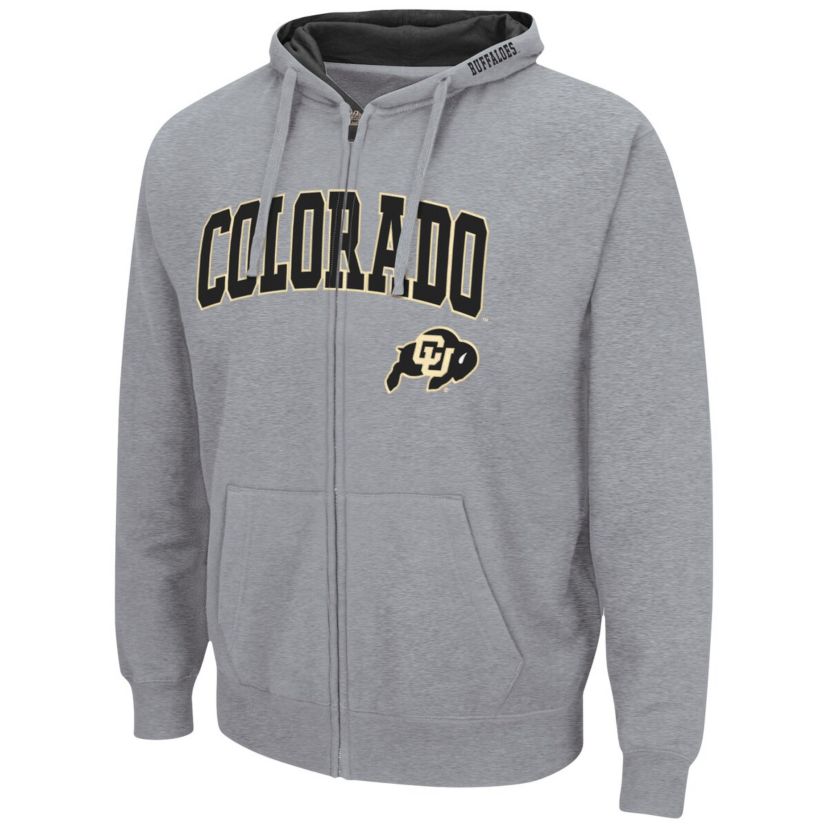 NCAA ed Colorado Buffaloes Arch & Logo 3.0 Full-Zip Hoodie