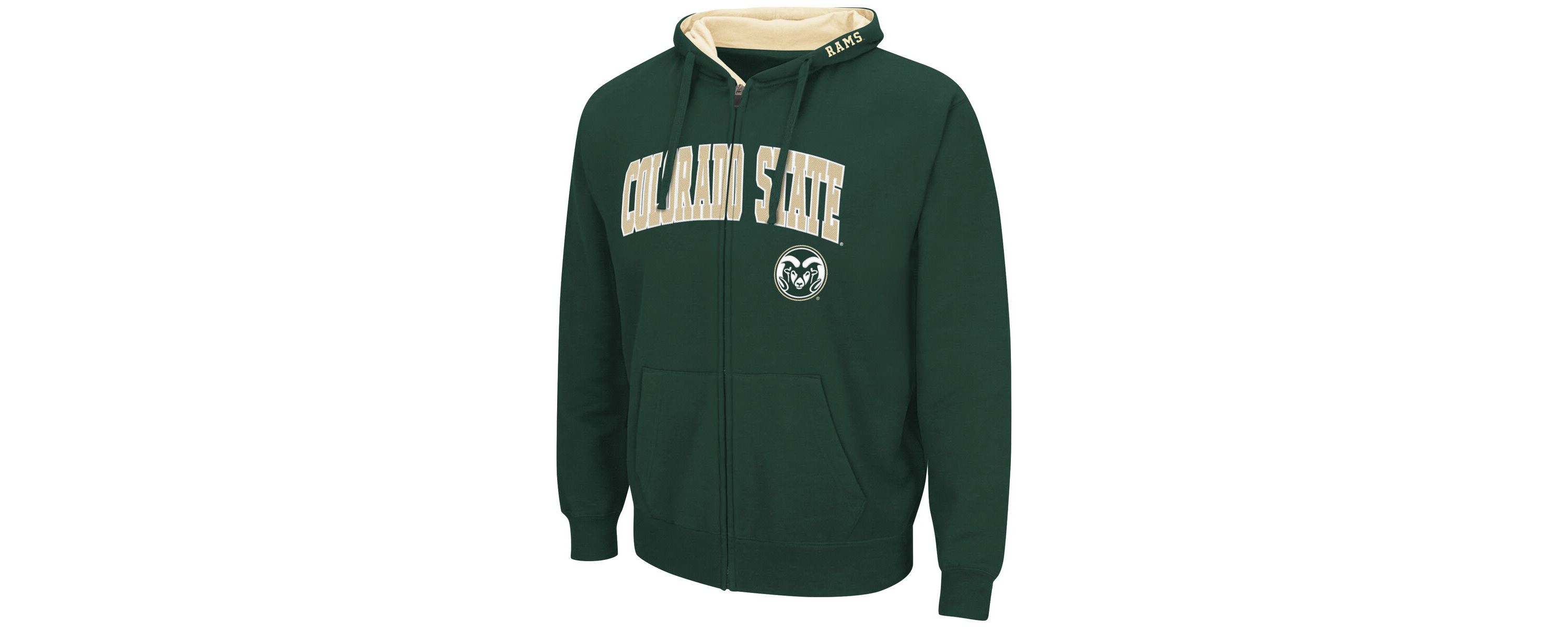 NCAA Colorado State Rams Arch & Logo 3.0 Full-Zip Hoodie