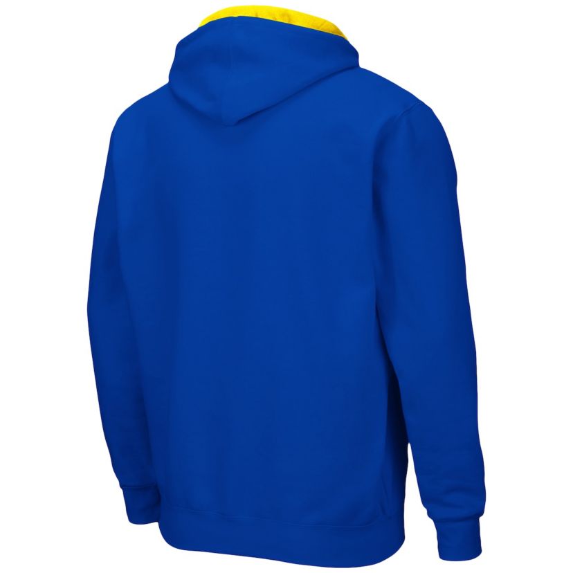 Delaware Fightin Blue Hens NCAA Delaware Fightin Hens Arch & Logo 3.0 Full-Zip Hoodie