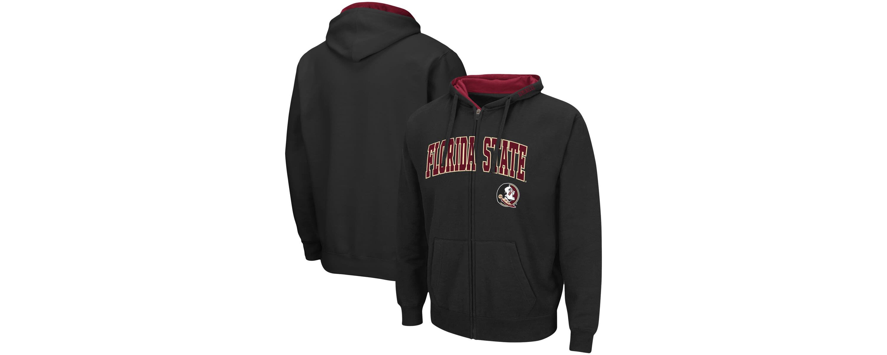 NCAA Florida State Seminoles Arch & Logo 3.0 Full-Zip Hoodie