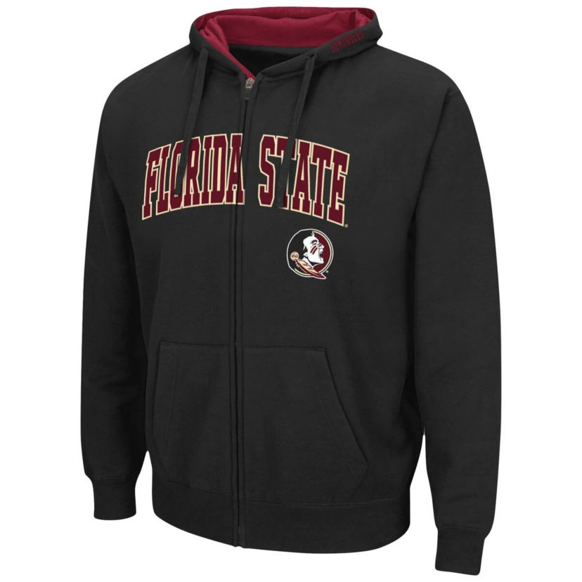 NCAA Florida State Seminoles Arch & Logo 3.0 Full-Zip Hoodie