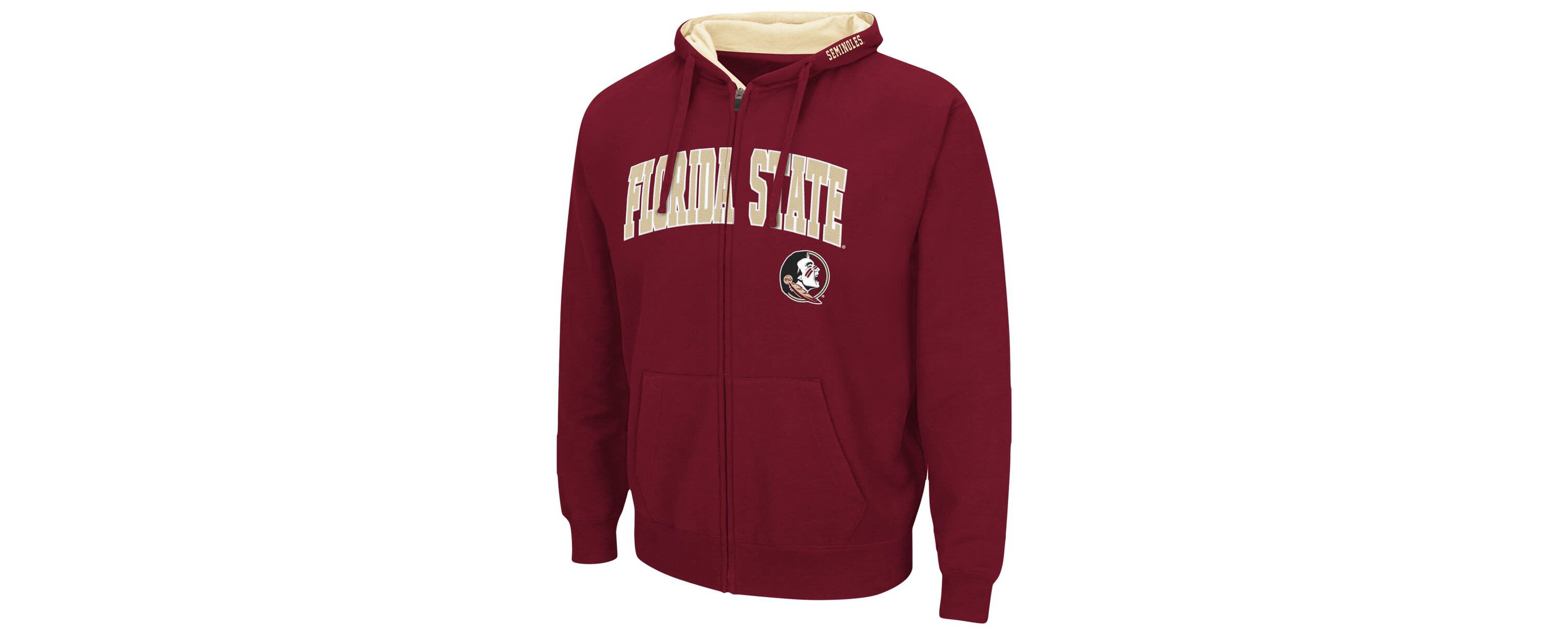 NCAA Florida State Seminoles Arch & Logo 3.0 Full-Zip Hoodie