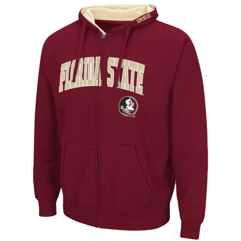NCAA Florida State Seminoles Arch & Logo 3.0 Full-Zip Hoodie