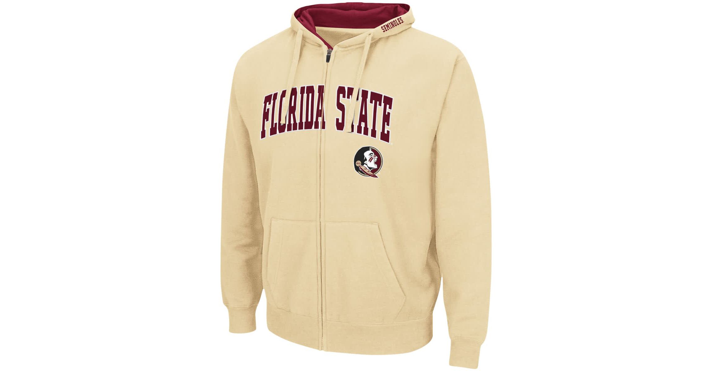 NCAA Florida State Seminoles Arch & Logo 3.0 Full-Zip Hoodie