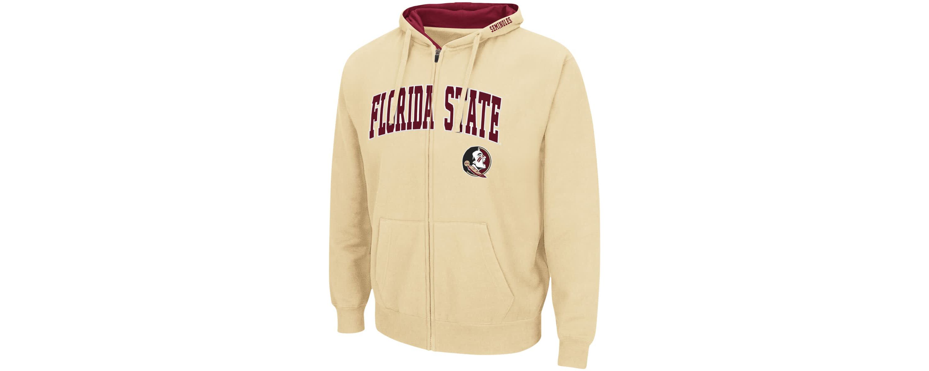 NCAA Florida State Seminoles Arch & Logo 3.0 Full-Zip Hoodie