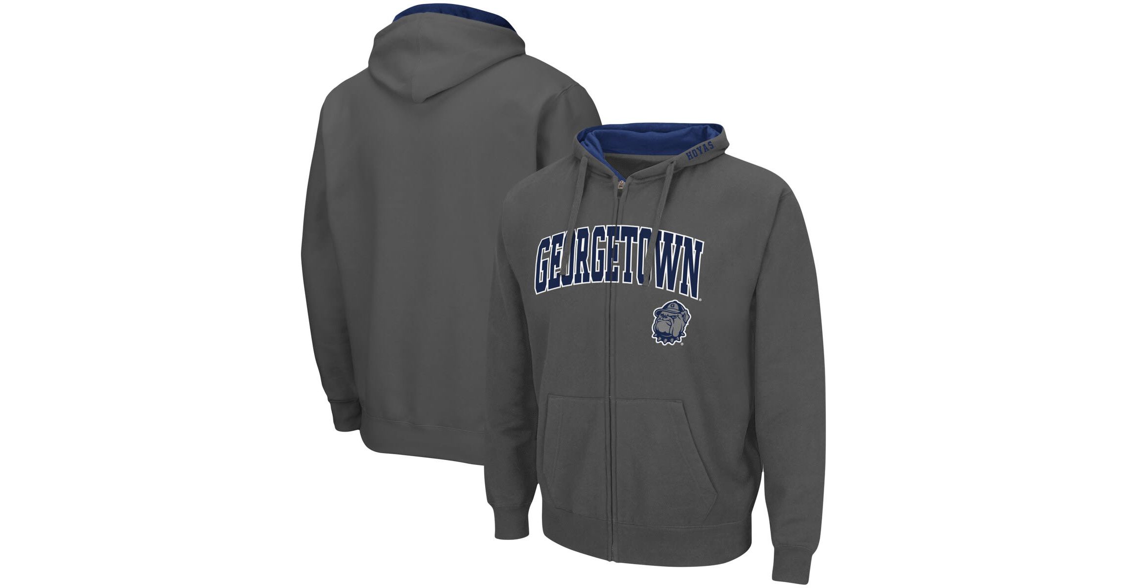 NCAA Georgetown Hoyas Arch & Logo 3.0 Full-Zip Hoodie