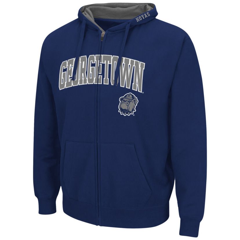 NCAA Georgetown Hoyas Arch & Logo 3.0 Full-Zip Hoodie
