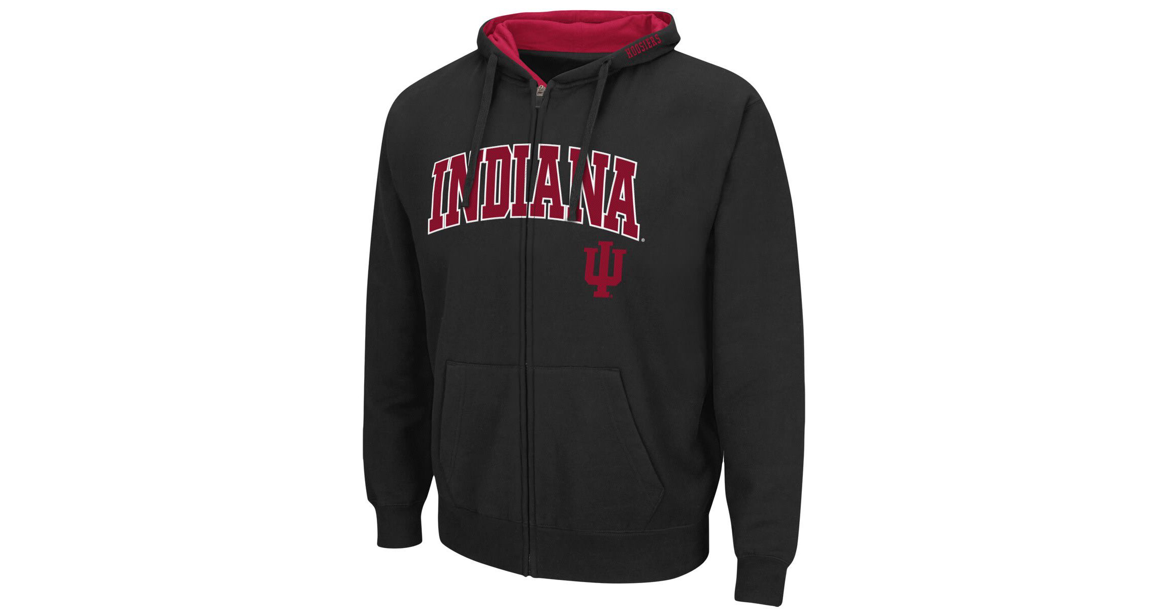 NCAA Indiana Hoosiers Arch & Logo 3.0 Full-Zip Hoodie