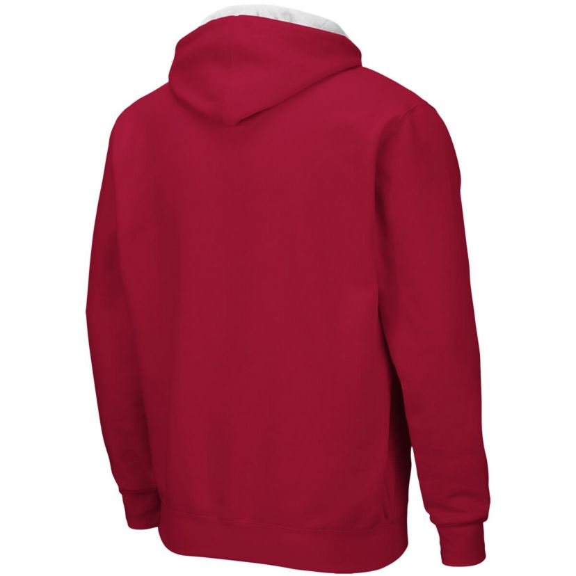 NCAA Indiana Hoosiers Arch & Logo 3.0 Full-Zip Hoodie