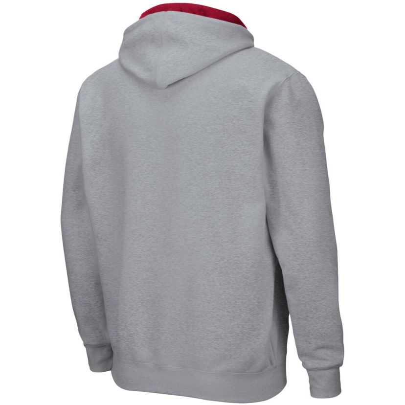 NCAA ed Indiana Hoosiers Arch & Logo 3.0 Full-Zip Hoodie