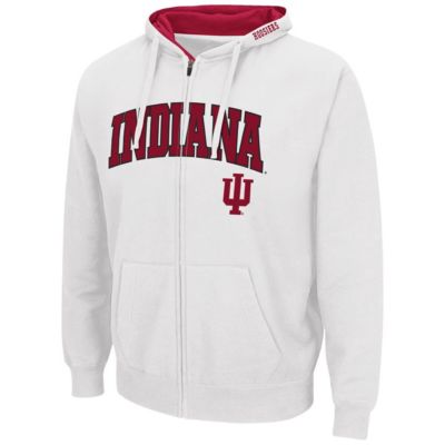 NCAA Indiana Hoosiers Arch & Logo 3.0 Full-Zip Hoodie