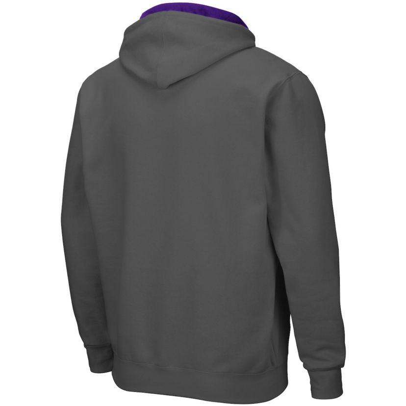 NCAA James Madison Dukes Arch & Logo 3.0 Full-Zip Hoodie