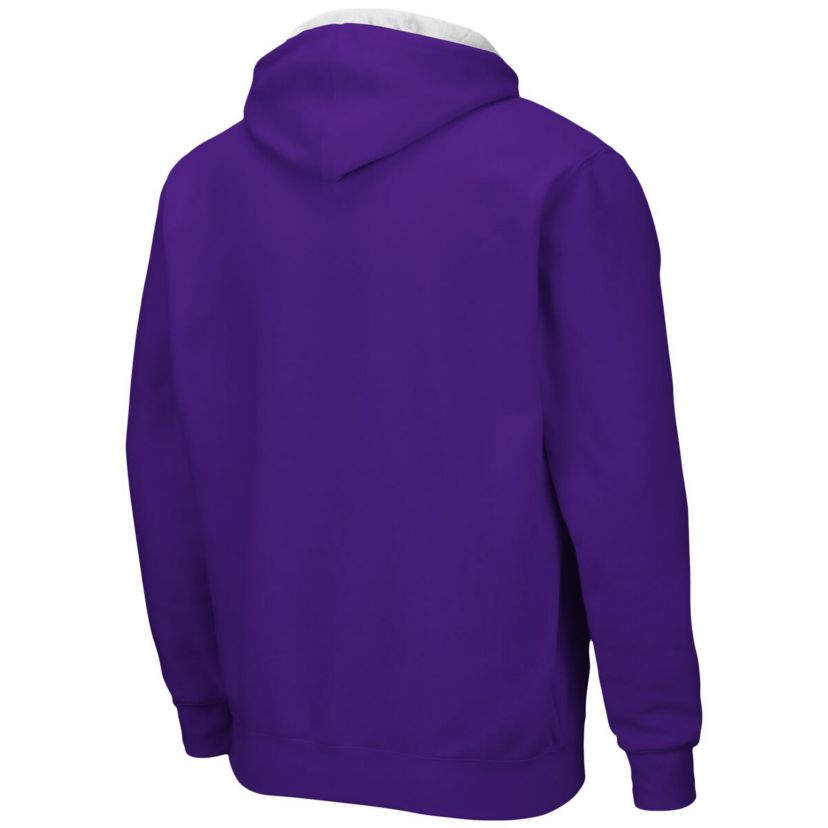 NCAA Kansas State Wildcats Arch & Logo 3.0 Full-Zip Hoodie