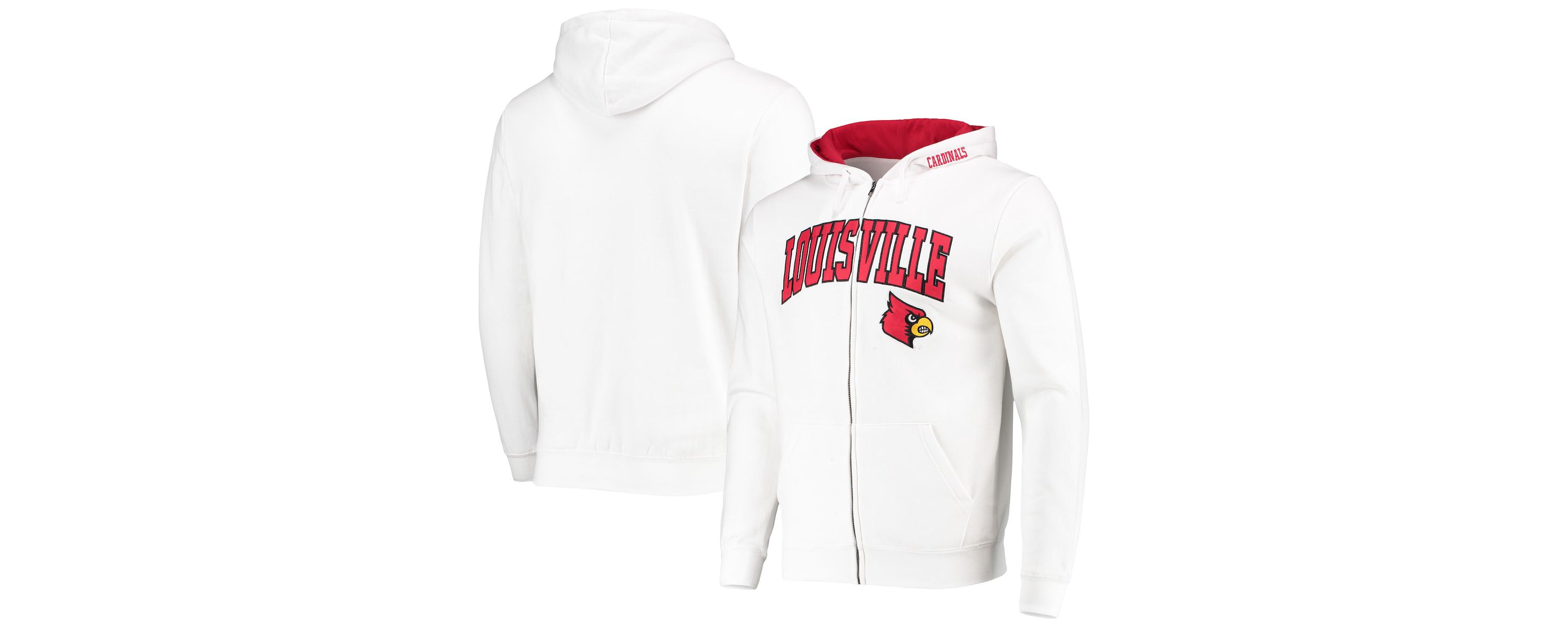 NCAA Louisville Cardinals Arch & Logo 3.0 Full-Zip Hoodie