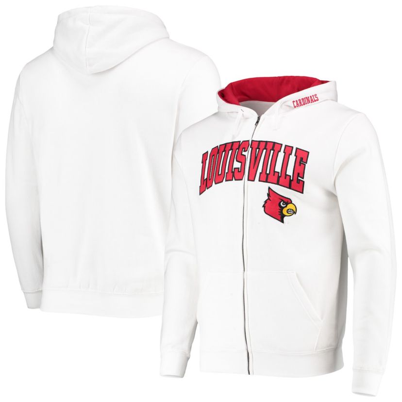 NCAA Louisville Cardinals Arch & Logo 3.0 Full-Zip Hoodie
