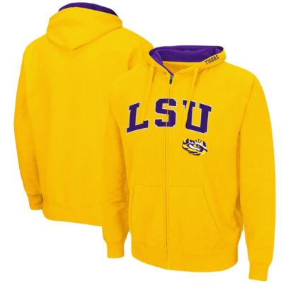 NCAA LSU Tigers Arch & Logo 3.0 Full-Zip Hoodie