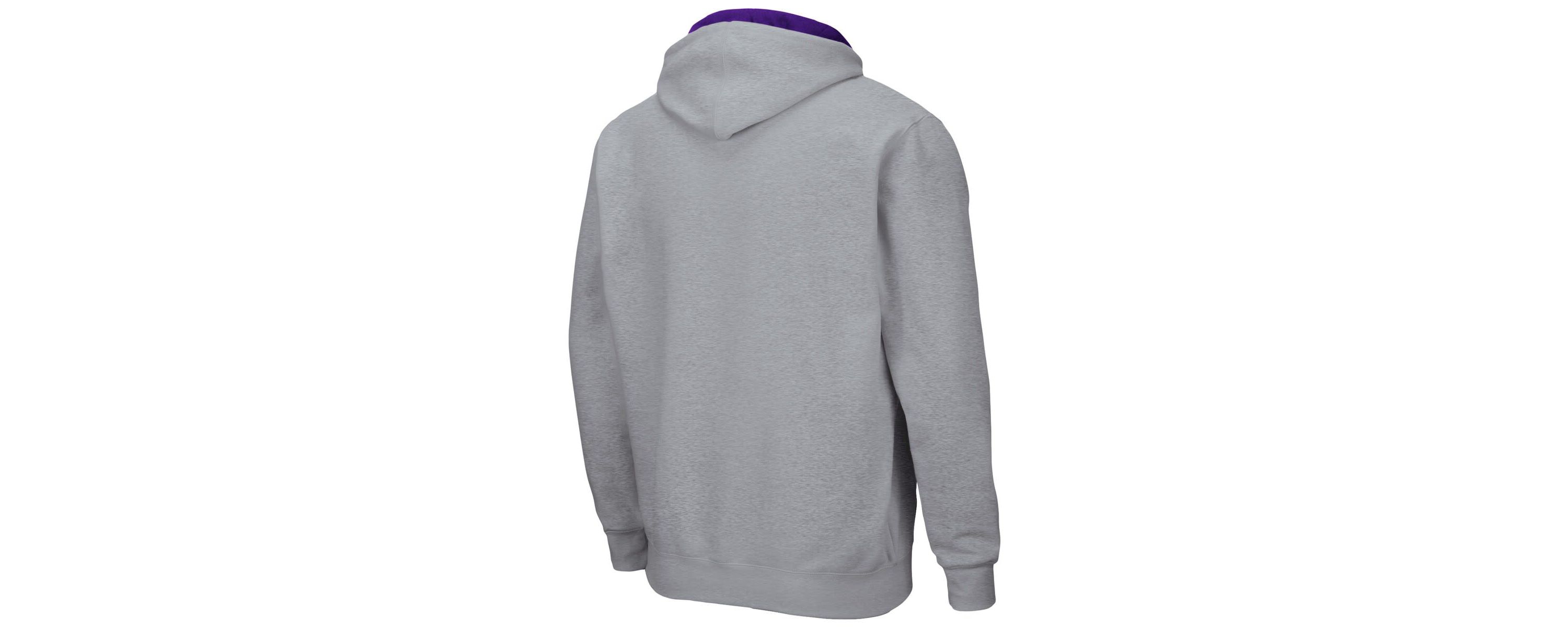 NCAA ed LSU Tigers Arch & Logo 3.0 Full-Zip Hoodie