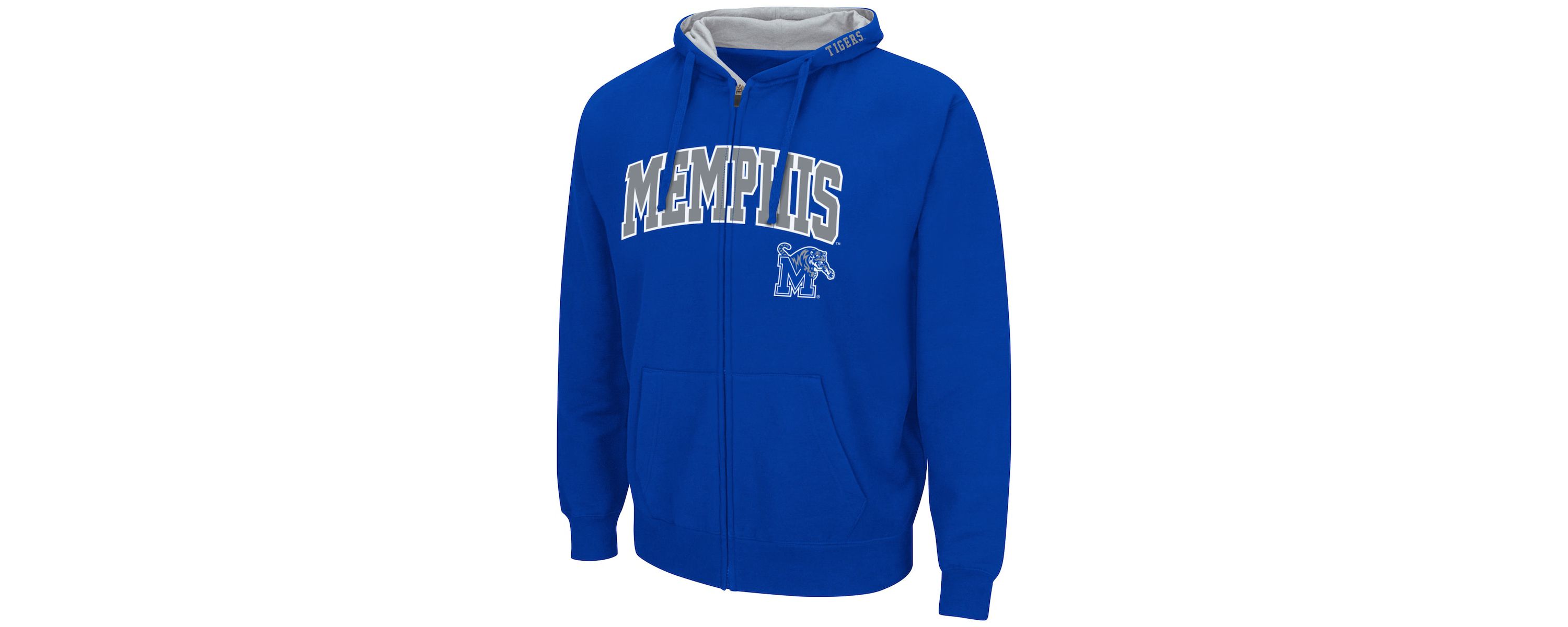 NCAA Memphis Tigers Arch & Logo 3.0 Full-Zip Hoodie