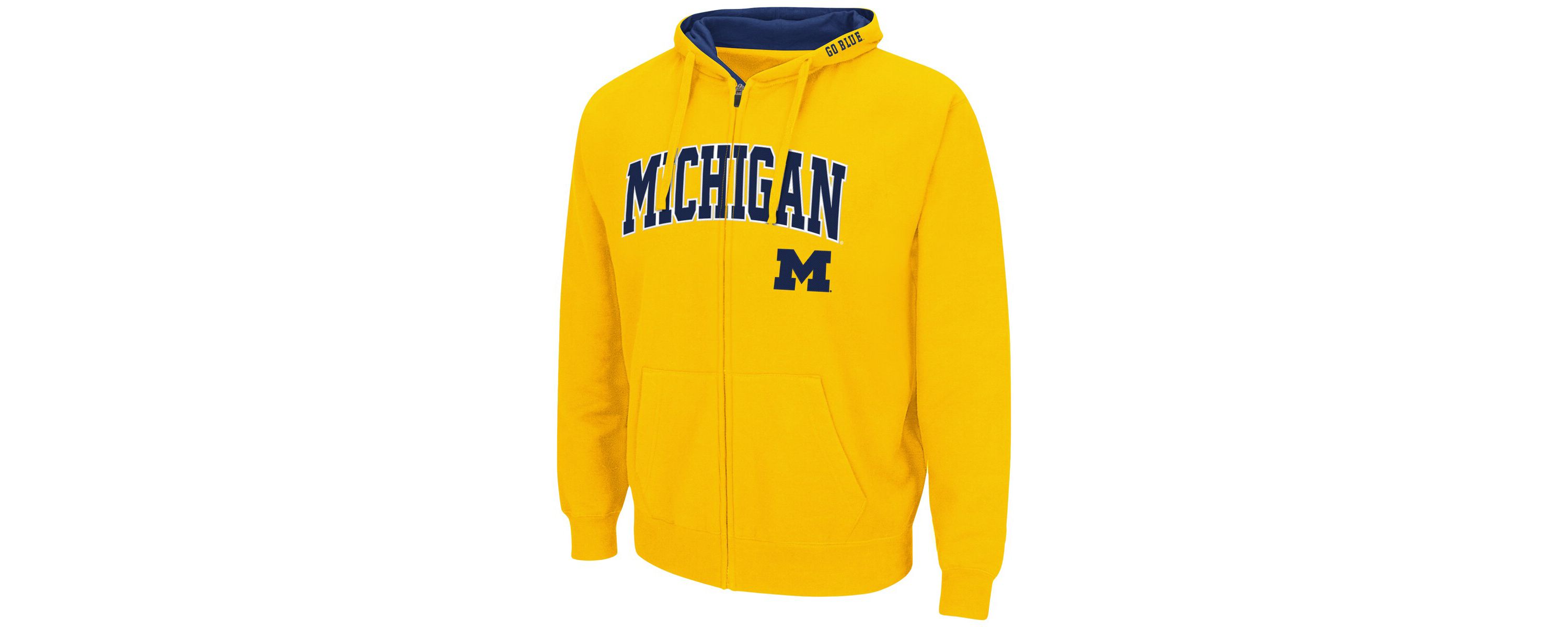 NCAA Michigan Wolverines Arch & Logo 3.0 Full-Zip Hoodie