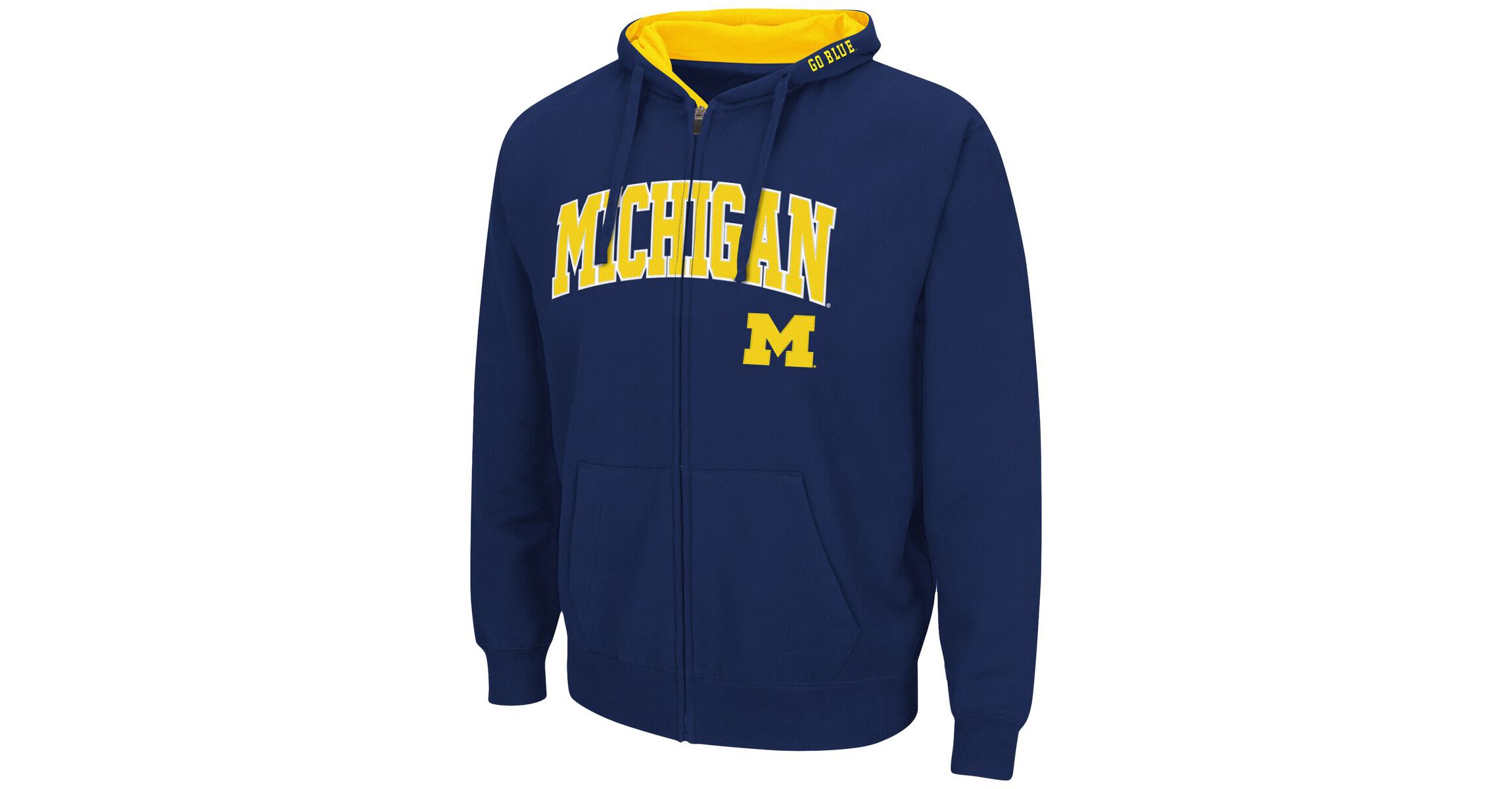 NCAA Michigan Wolverines Arch & Logo 3.0 Full-Zip Hoodie