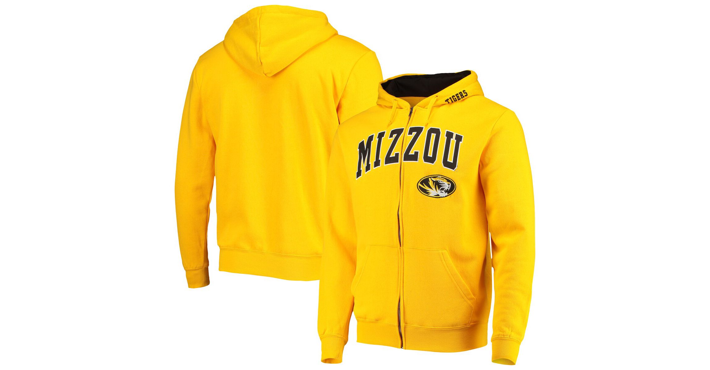 NCAA Missouri Tigers Arch & Logo 3.0 Full-Zip Hoodie