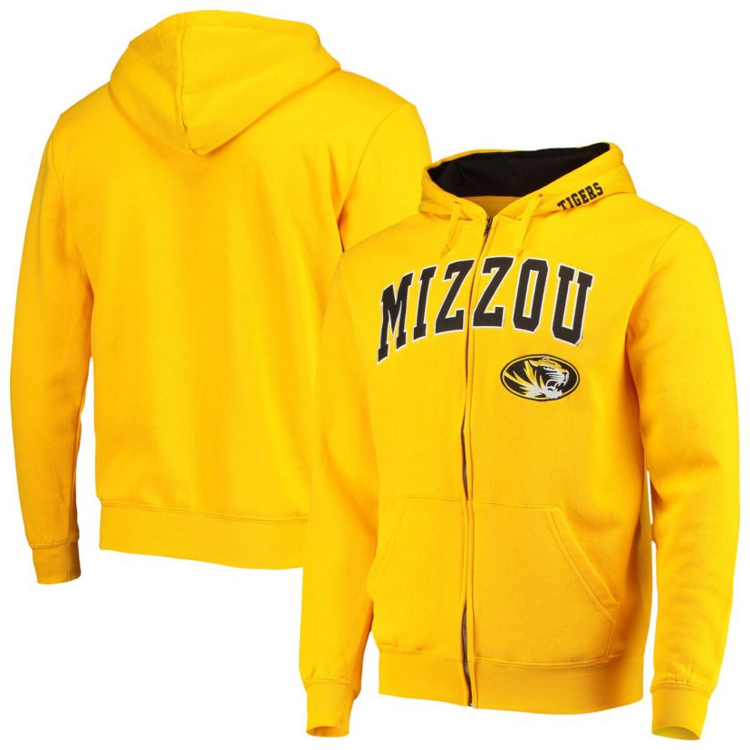 NCAA Missouri Tigers Arch & Logo 3.0 Full-Zip Hoodie